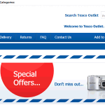 Tesco Outlet Uses eBay Reviews Widget from WidgetChimp